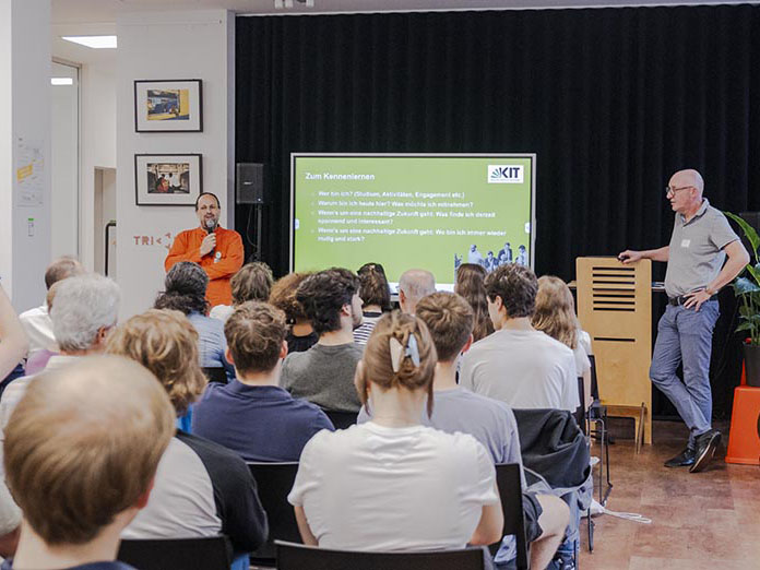 Vortrag beim Aktionstag "Lust auf Zukunft" in Karlsruhe.