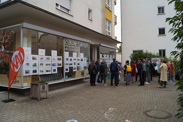 Exkursion zum Zukunftsraum in der Oststadt.