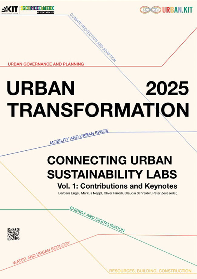 Titelbild des Konferenzbands "Urban Transformation 2025".