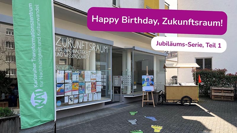 Der Zukunftsraum in Karlsruhe feiert zehnjähriges Jubiläum.
