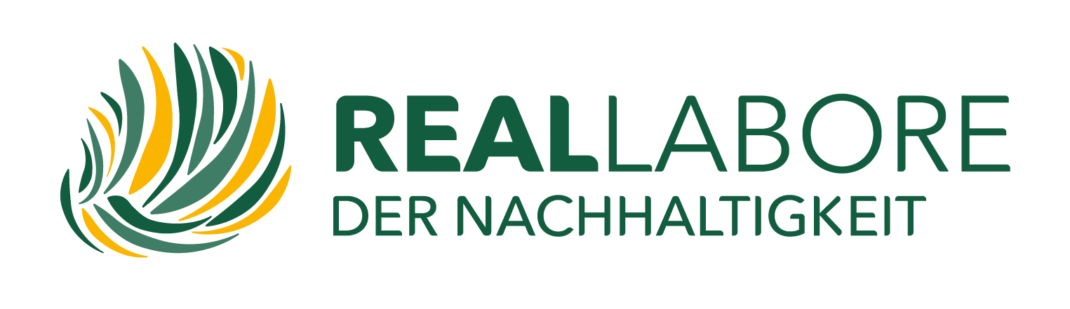 Das Logo des Netzwerks Reallabore der Nachhaltigkeit