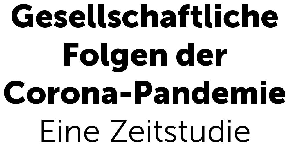 Logo Gesellschaftliche Folgen der Corona-Pandemie, eine Zeitstudie