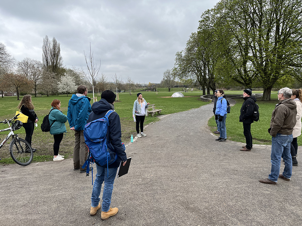 Menschen im Park